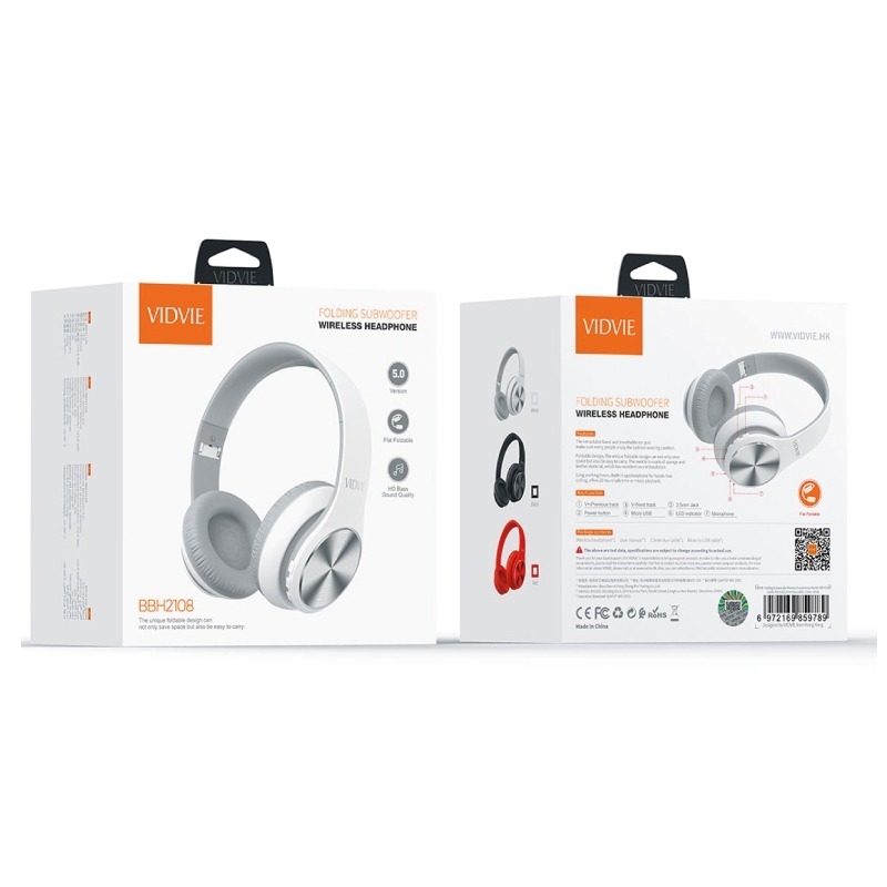 Miniatura 3 de Diadema Bluetooth Inalámbrica BBH2108